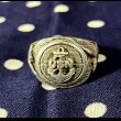 画像2: Circa WW2 US NAVY Sterling Silver Ring (2)
