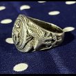 画像4: Circa WW2 US NAVY Sterling Silver Ring (4)