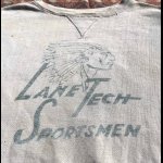 画像: 50’s~  Single V Sweat Shirt Large Size! (Native American Print)