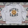 画像2:  80’s Champion"Norte-Dame"Univ. Sweat Shirt(XL) (2)