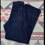 画像: 40’s WW2 NAVY (メタルボタン) Denim Trousers