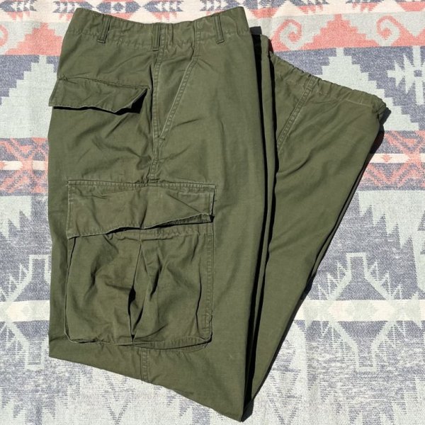 画像1: Rare! 60’s US ARMY Temperate Combat Trousers (Rip Stop Model) (1)