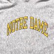 画像3: 90’s Champion "Notre Dame"Reverse Weave Hoodie (3)