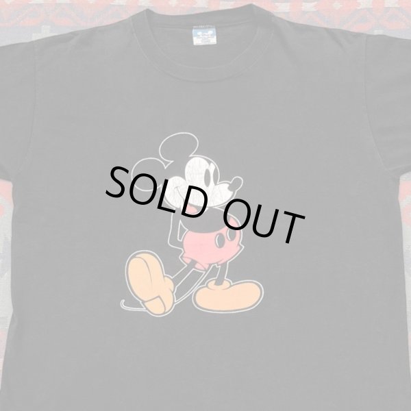 画像1: 80’s Walt Disney Productions "Mickey"プリントTシャツ(XL) (1)