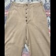 画像3: 40’s~ARMY M-45 Cotton Khaki Chino Trousers (36x31) (3)