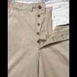 画像4: 40’s~ARMY M-45 Cotton Khaki Chino Trousers (36x31) (4)