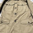 画像4: Dead Stock! M-1918’ US ARMY Cotton Canvas Coat(Tunic)40-Long (4)