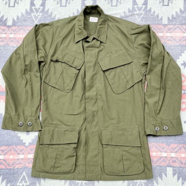 画像1: Dead Stock! 60’s ARMY Jungle Fatigue Jacket (XS-Reg) (1)