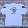 画像1: 80’s~"USMA" West Point V-Neck Football T Shirt (1)