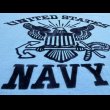 画像2: US NAVY Flock Print Football T Shirt (2)