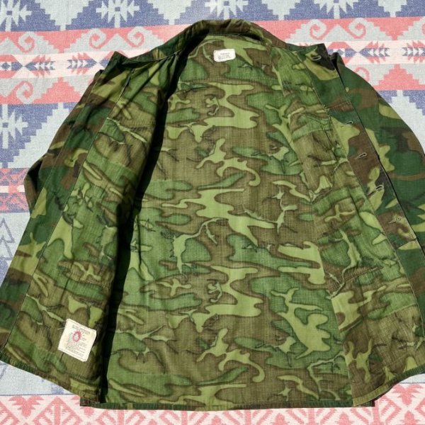 画像2: 68’ ERDL Fatigue Jacket グリーンリーフ Excellent Condition! (2)