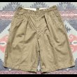 画像1:  50’s US ARMY Chino Shorts (32-Long) Excellent Condition (1)