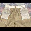 画像7: 50’s US ARMY Chino Shorts(32-Short) Excellent Condition (7)