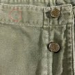 画像10: ARMY M-47 メタルボタン Cotton Sateen Utility Trousers (XL) (10)