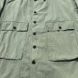 画像3: 40’s US Navy N-3 2 Pocket HBT Jacket (approx 44)  (3)