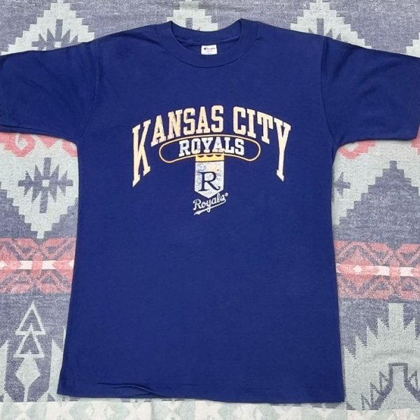 画像1: 80’s USA Champion (MLB)Kansas City Royals  T Shirt (1)