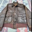 画像6: AAF A-2 Leather Jacket JA Dubow( 38) (6)