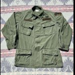 画像: 60’s US Army Special Forces (Airborne) Jungle Fatigue Jacket (S-R)