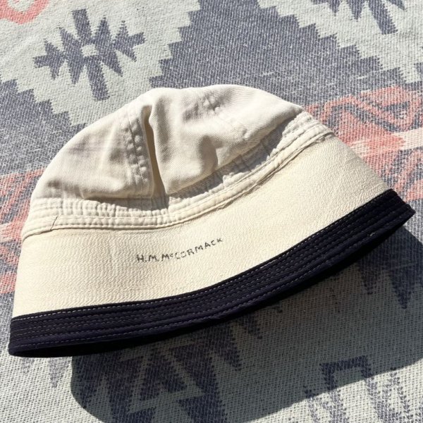 画像2: Circa 1940’s U.S. Naval Academy(USNA) Plebes Trim Hat (2)