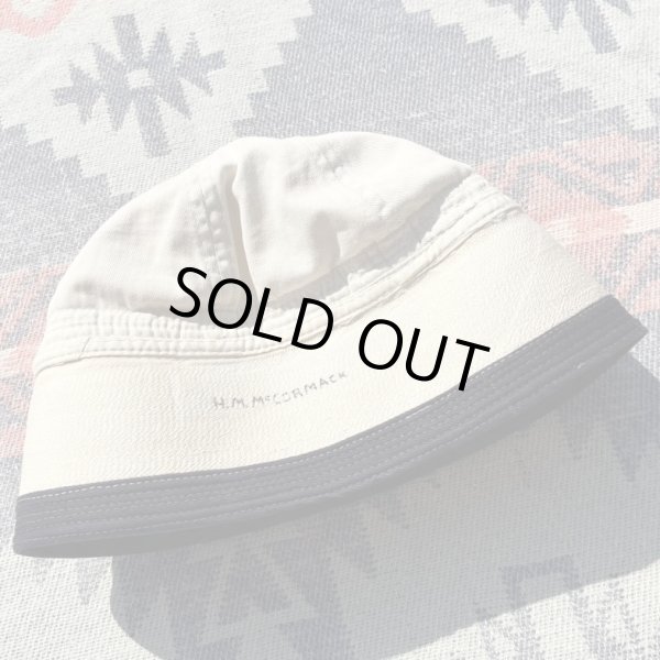 画像2: Circa 1940’s U.S. Naval Academy(USNA) Plebes Trim Hat (2)