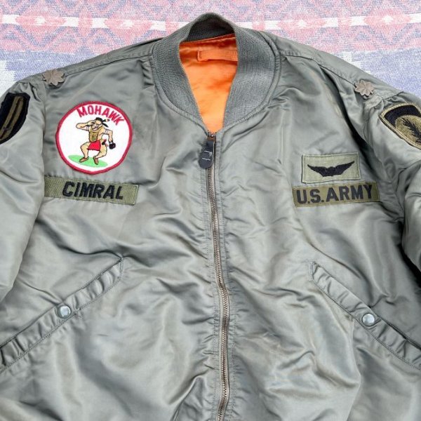 1967' L-2B Flight Jacket フルパッチ(XL) - AnchoR Vintage