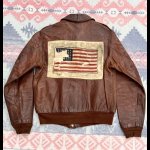 画像: 1941’ AAF CBI A-2 Rough Wear (36) w/ Silk Flag Blood Chit