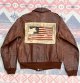 画像: 1941’ AAF CBI A-2 Rough Wear (36) w/ Silk Flag Blood Chit