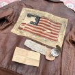 画像16: 1941’ AAF CBI A-2 Rough Wear (36) w/ Silk Flag Blood Chit (16)