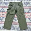 画像4: ARMY 3rd Jungle Fatigue Trousers "Transitional Model" (Large-Short) (4)