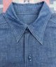 画像: WW2 USN Blue Chambray Shirt