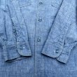 画像5: WW2 USN Blue Chambray Shirt (5)