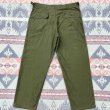 画像6: 64’ ARMY OG-107(初期型 移行期モデル)Sateen Utility Trousers 42x33 (6)