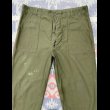 画像3: 64’ ARMY OG-107(初期型 移行期モデル)Sateen Utility Trousers 42x33 (3)