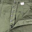 画像4: 64’ ARMY OG-107(初期型 移行期モデル)Sateen Utility Trousers 42x33 (4)