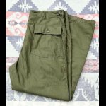 画像: 64’ ARMY OG-107(初期型 移行期モデル)Sateen Utility Trousers 42x33