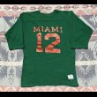 画像1: 80’s Champion 「MIAMI 12」Football T Shirt (1)