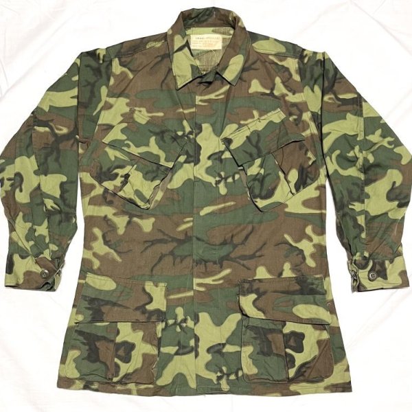 画像1:  60’s Non-Rip Poplin ERDL Fatigue Jacket (Small-Regular) (1)