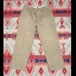 画像2: 50’s ARMY M-52 Khaki Chino Trousers(40x31表記)ボタンフロント (2)