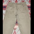 画像7: 50’s ARMY M-52 Khaki Chino Trousers(40x31表記)ボタンフロント (7)