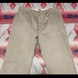 画像3: 50’s ARMY M-52 Khaki Chino Trousers(40x31表記)ボタンフロント (3)