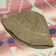 画像4: WW1 US ARMY Brown Denim Daisy Mae Hat (4)