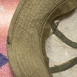 画像8: WW1 US ARMY Brown Denim Daisy Mae Hat (8)