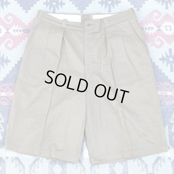 画像1: 50’s NOS ARMY Chino Shorts (36L) (1)