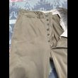 画像4: ~1941’ ARMYメタルボタン ダブルステッチ Cotton Khaki Chino Trousers (4)