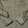 画像8: N.O.S. "USN Seabees" OG-107 Sateen Utility Shirt (8)