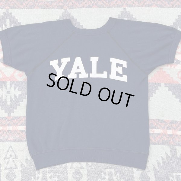 画像1: 70’s~"YALE" Short Sleeve Sweat Shirt (1)