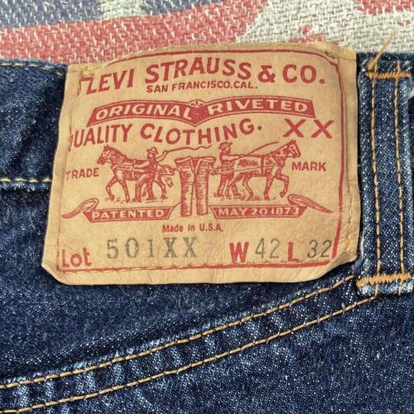 画像2: 1960’s Levi’s 501XX ギャラ無し隠しリベット付き Excellent！ (2)