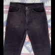 画像4: 70’s Levi’s 646-1558 ブラック コーデュロイ(32x30.5) (4)