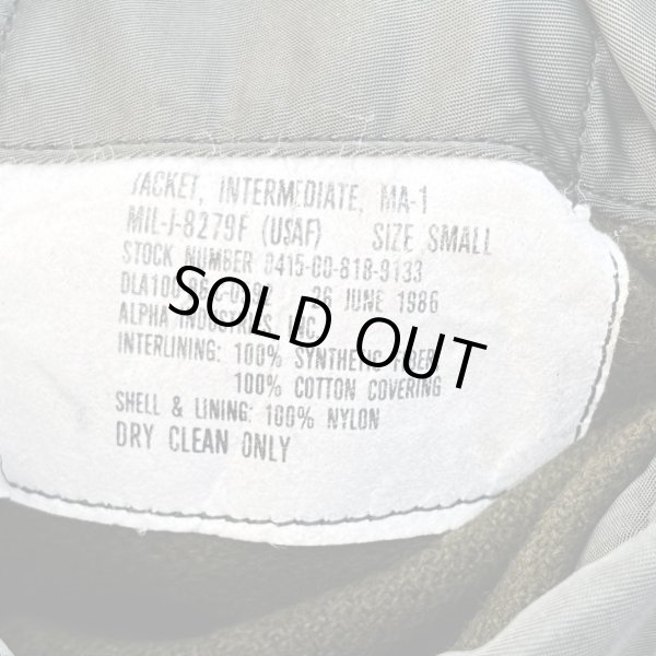 画像2: MA-1 "Grand Crew" Jacket (Intermediate Jacket Mil-J-8279F) (2)