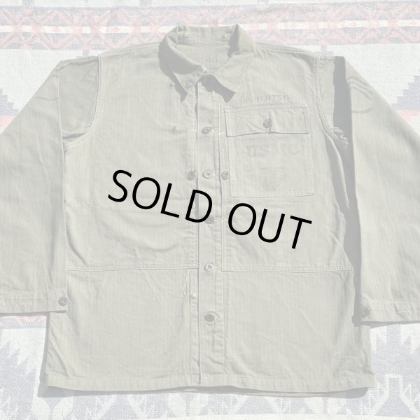 画像2: 40’s USMC P-44 HBT Jacket Excellent！ (38) (2)